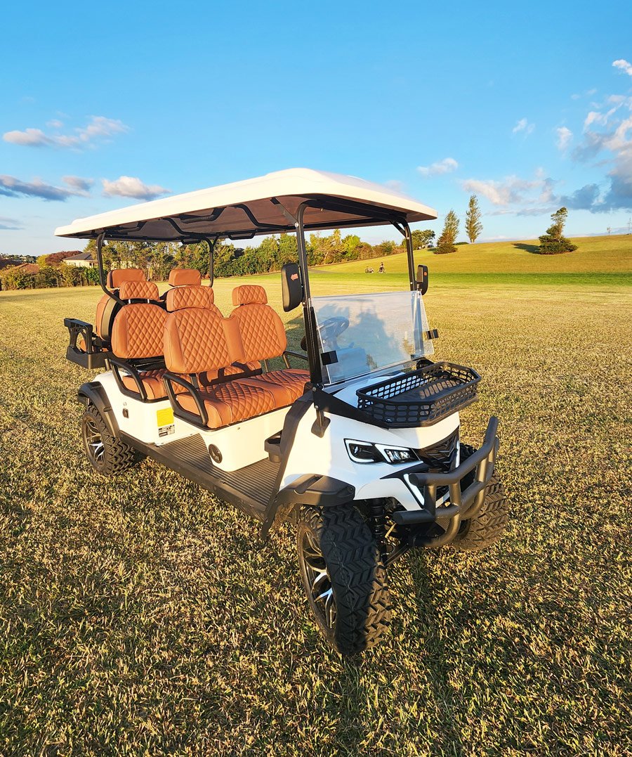 Exterior view of the Club Caddy Cart